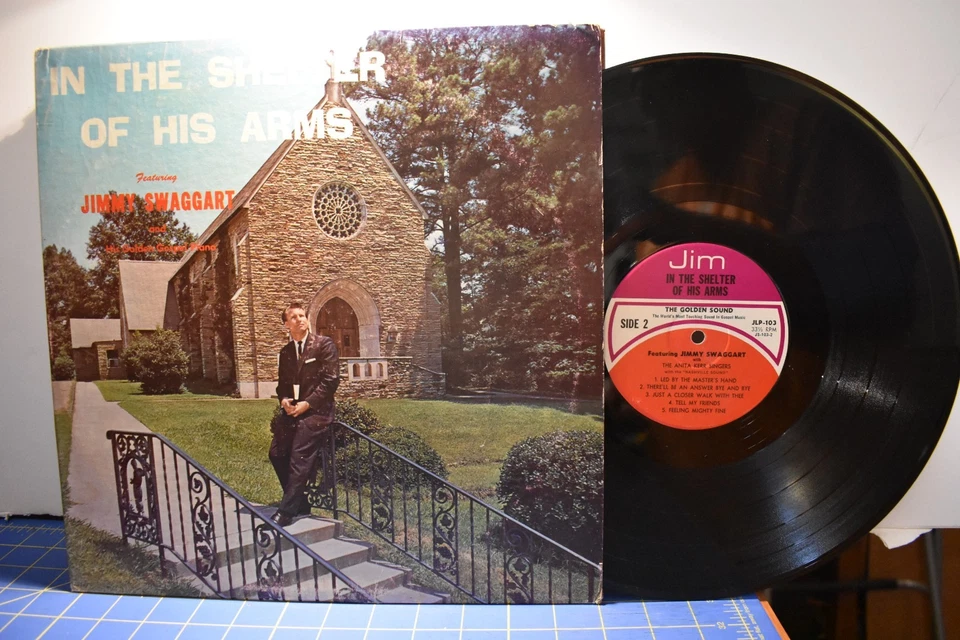 Jimmy Swaggart Anita Kerr Singers In the Shelter of His Arms LP Jim JLP-103 Mono - Image 1 of 2