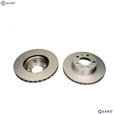 2x BRAKE DISC QD6469 FOR PEUGEOT MANAGER/Bus/Platform/Chassis/Van BOXER  FIAT - Image 1 of 4