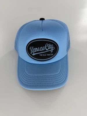 Kansas City Royals Trucker Hat SGA 07/30/25 Powder Blue New - Image 1 of 4