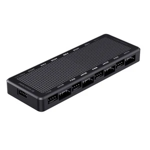 Fan and Lighting Controller Hub with 5V 3Pin ARGB 4Pin PWM for PC Modding - Afbeelding 1 van 8