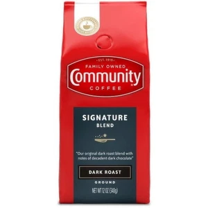 Community Coffee Signature Blend tostado oscuro, 12,0 oz - Imagen 1 de 1
