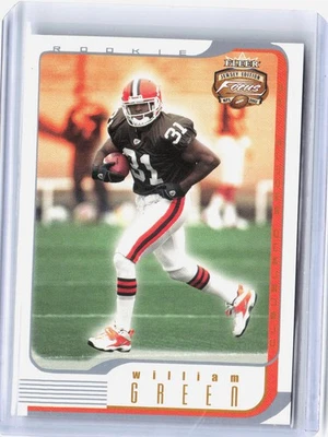 2002 Fleer Focus Jersey Edition Numbers Century #113 William Green #'d /131 - Image 1 of 2