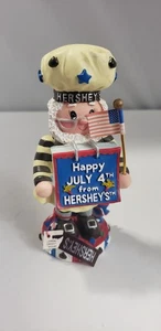 Kurt S. Adler Hershey's Chocolate Happy 4th Of July Figur & Etikett. 1998 - Bild 1 von 6