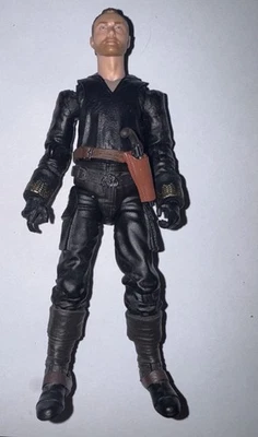 Figura Star Wars Black Series Jod Na Nawood 01 Skeleton Crew Personalizada Forraje Negro Foto 1 de 4