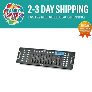 Professional 192 DMX Lighting Console for Nightclubs & Shows - Compact & Durable - Picture 1 of 9