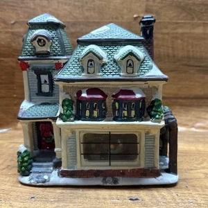 Vintage Yule Rite Rite Aid Exclisive beleuchtetes Weihnachtshaus Dorf ohne Licht - Bild 1 von 12