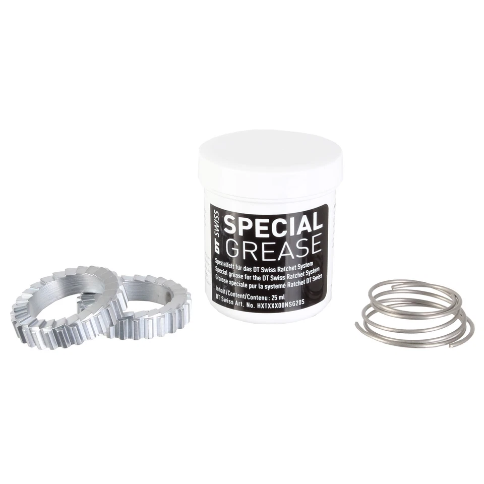 DT Swiss 24t Star Ratchet Kit: 2 Star Ratchets 2 Springs and Grease Foto 1 de 1