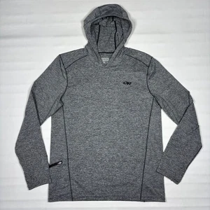 Sudadera con capucha barítono gris jaspeado para hombre Outdoor Research M's grande - Imagen 1 de 10