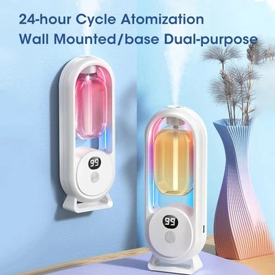 Automatic Home Fragrance Machine Essential Oil Diffuser Perfume Scent Deodorizer - Image 1 of 4