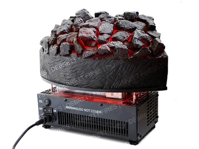 DEBRETT FIRES: "NUEVO fuego eléctrico fundido arqueado victoriano (14,5"" / 37,5 cm)