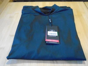 NEW LADIES ISLAND GREEN THERMAL STRETCH LS BASE LAYER~ SIZE~S ~32" CHEST ~ BLACK - Picture 1 of 6