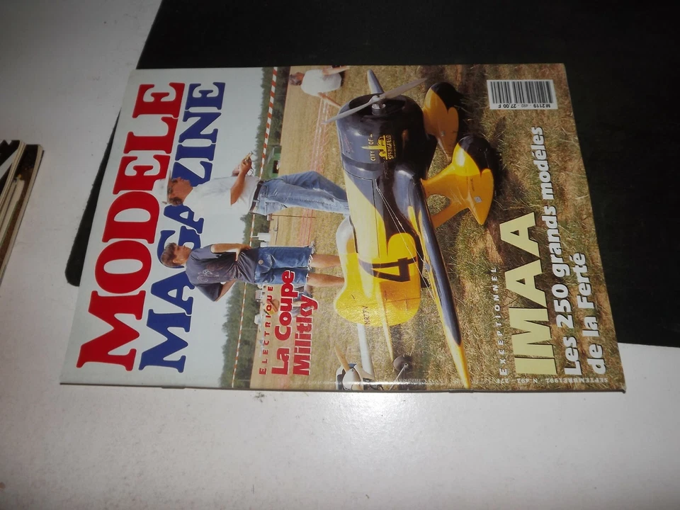 **mr Modele magazine n°492 Plan encarte Aurora 10 - Barn Stormer - Flash 10 - Photo 1/1