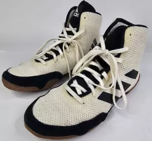 Adidas | FU8172 | Tech Fall 2.0 | White & Black | Wrestling Shoes | Size 5.5 - Picture 1 of 12