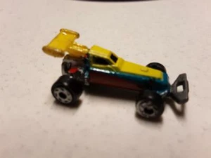 Galoob Micro Machines Volkswagen DUNEBUGGY SANDRAIL YELLOW GREEN AND RED - Picture 1 of 1