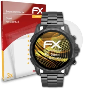 atFoliX 3x Screen Protector voor Diesel Full Guard 2.5 mat&schokbestendig - Zdjęcie 1 z 9