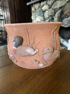 JUNE SEARS 3D TERRACOTA PLANTER - Picture 1 of 5