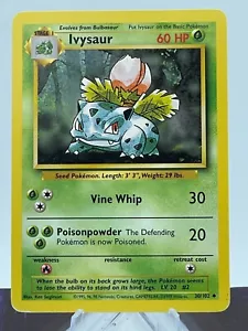 Ivysaur Base Set Unlimited Pokémon TCG - Bild 1 von 2
