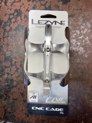 Lezyne - CNC Cage Alloy - Silver - Image 1 of 4
