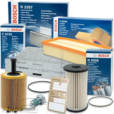 BOSCH INSPEKTIONSPAKET FILTERSATZ FÜR VW TOURAN 1T 1.9 2.0 TDI BJ 05- - Bild 1 von 4