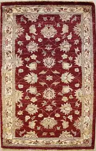 Tappeto 2,5x4 Senneh Chobi Ziegler tappeto zona rossa, tintura naturale, annodato a mano, lana - Foto 1 di 5