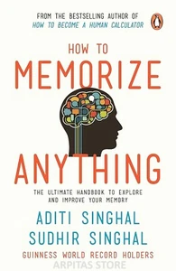 How to Memorize Anything Paperback by Aditi & Sudhir Singhal, 978-8184005219 - Picture 1 of 2