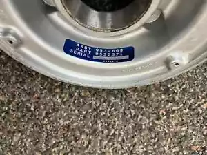 NOS Goodyear 5 x 5.00 Nose Wheel Half, PN 9532669, Cessna 150, 172, 182 (LL) - Picture 1 of 3