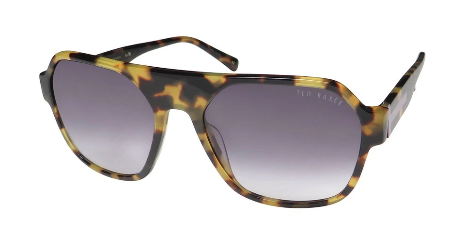 ÓCULOS DE SOL TED BAKER TBU001 MASCULINO LENTES OVERSIZED DESIGNER DE MODA LONDRES MODERNO - Imagem 1 de 1