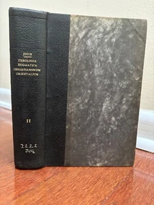 THEOLOGIA DOGMATICA CHRISTIANORUM ORIENTALIUM Vol. 2 by JUGIE 1933 LATIN ANTIQUE - Picture 1 of 12