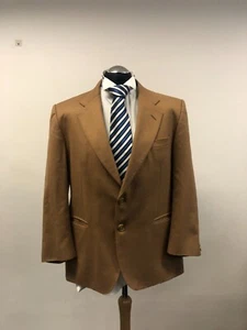 AUSTIN REED SUIT JACKET/BLAZER PURE NEW WOOL BROWN 42S EXCELLENT CONDITION - Picture 1 of 6