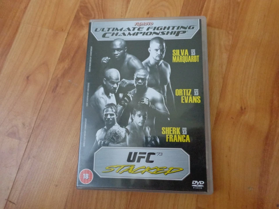 Campeonato De Lucha Definitivo UFC 73 DVD Apilado WWE - Imagen 1 de 1