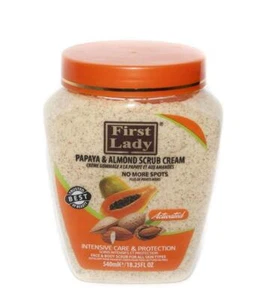 First Lady Papaya und Mandel Peeling Creme 540ml - Bild 1 von 3