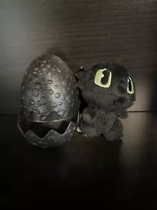 DreamWorks How To Train Your Dragon The Hidden World: TOOTHLESS Egg 4" Plush 4+ - Picture 1 of 2