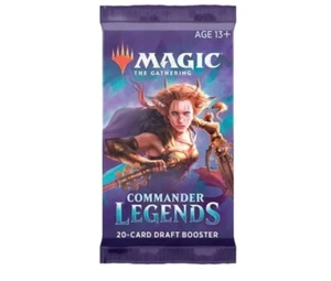 Magic The Gathering - MTG - Commander Legends - Draft Booster Pack New & Sealed - Picture 1 of 1