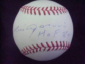 Luis Aparicio AUTOGRAPHED STEINER MAJOR LEAGUE BASEBALL SIGNED HOF 84 - Picture 1 of 5
