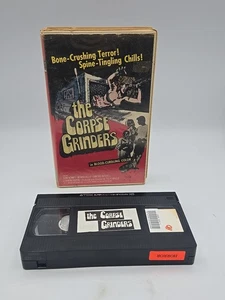 The Corpse Grinders VHS Video 1971 Horror Gore Clamshell Ted V Mikels  - Picture 1 of 13