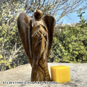 Tiger eye angel for protection and grounding - Picture 1 of 1