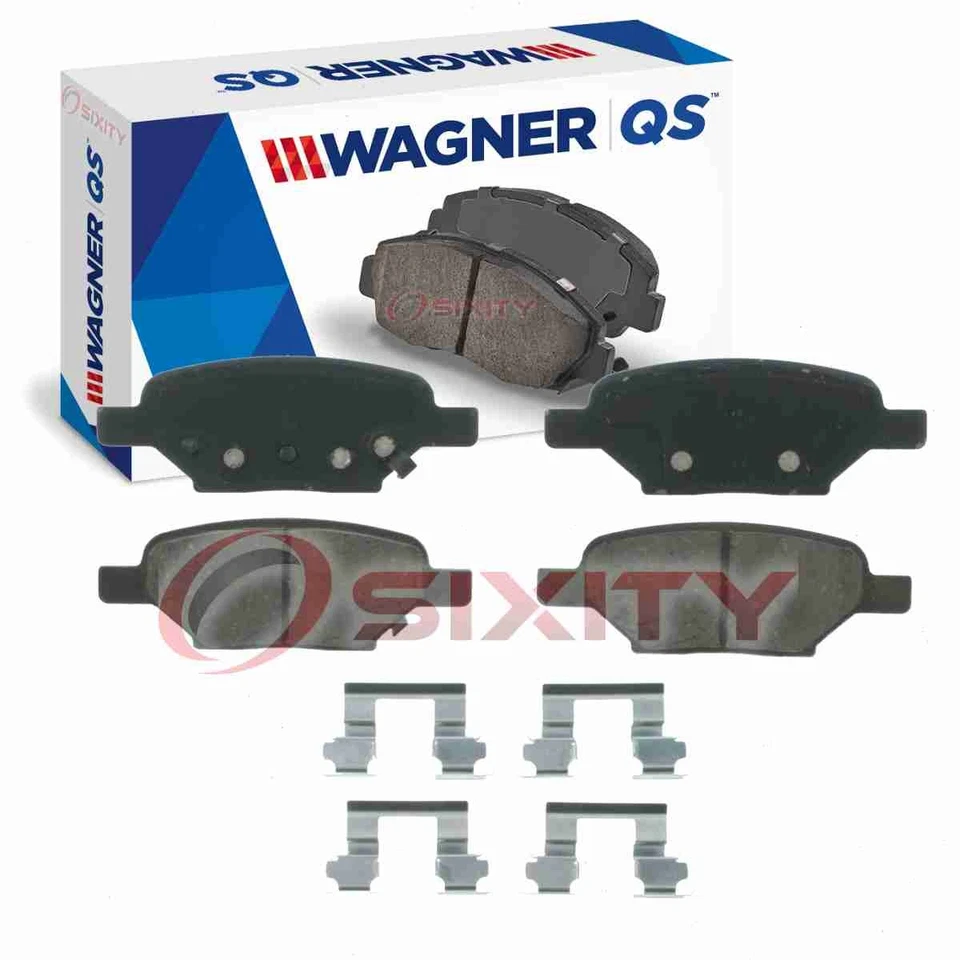 Juego de pastillas de freno de disco traseras Wagner QS para Pontiac G5 2007-2009 frenado parada sl Foto 1 de 4