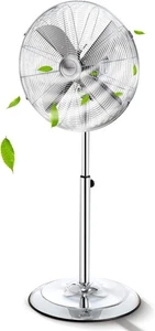 AIGOSTAR VENTILATORE PIANTANA IN ACCIAIO OSCILLANTE 3 VELOCITA REGOLABILE 50WATT - Foto 1 di 10