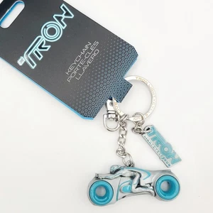 *Keychain* Walt Disney World Parks TRON Lightcycle Run Bike Metal Charms Vehicle - Picture 1 of 4