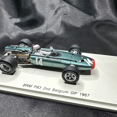 Spark S4251 BRM P83 2º Gran Premio de Bélgica 1967 Jackie Stewart #14 ultra raro EE. UU. Foto 1 de 4