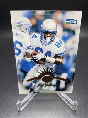1997 Donruss Leaf #130 Joey Galloway Seattle Seahawks B7716 - Image 1 of 2