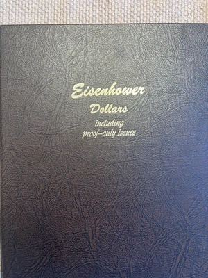 Eisenhower Dollar Complete Unc BU Set Proofs P D S Album 32 coins Ike 1971-1978 - Image 1 of 4