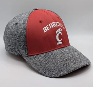 Cincinnati Bearcats Unisex Adult One Size Hat Cap Gray Red Strap Back NCAA UC - Picture 1 of 5
