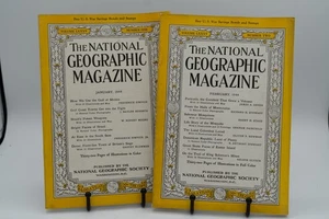 1944 National Geographic Complete Year – 12 Issues + 4 Fold-Out Maps – WWII Era - Picture 1 of 17