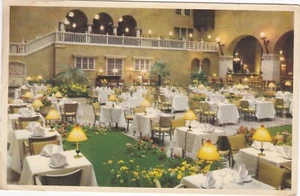 Postcard Grand Hotel  Vintertradgarden Stockholm Sweden Posted Stockholm 1968 - Picture 1 of 2