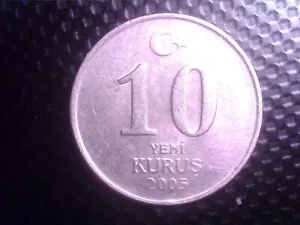 TURKEY 10 YENI KURUS 2005 NOV12F - Picture 1 of 2