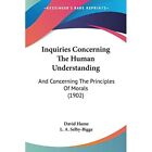 Inquiries Concerning The Human Understanding And Conce   Paperback New Hume Da