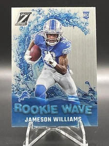 2022 Jameson Williams Rookie Inserts Zenith ROOKIE WAVE Crusade Throwback Lions - Picture 1 of 5