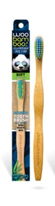 Cepillo de dientes suave WooBamboo - Embalaje cero residuos - Imagen 1 de 1
