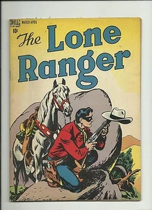 LONE RANGER #2 1948 DELL COMICS  GOLDEN AGE  TONTO  SILVER  NICE  SOLID  - Picture 1 of 2